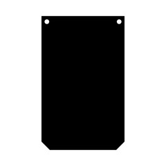 Banner bunting birthday party icon vector. bunting banner illustration sign or symbol.