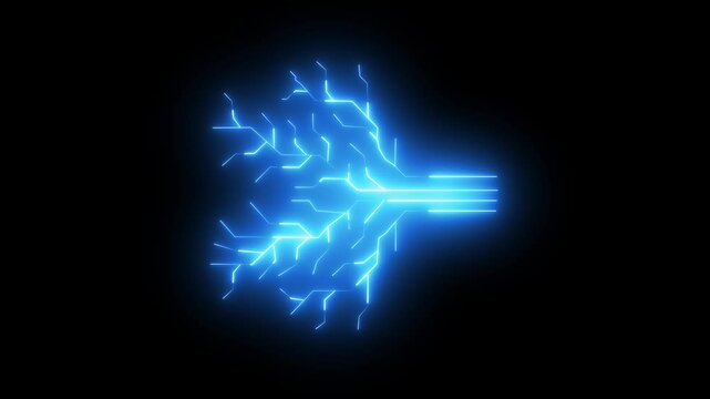 Abstract digital dot line particle data background .Connections Futuristic circuit board with moving electrons. PNG Alpha  .abstract blue background