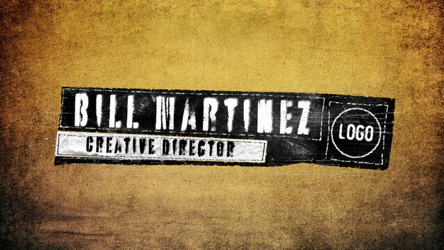 Black And White Lower Third 05