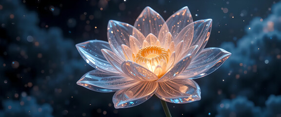 cosmic bloom 3D surrealism