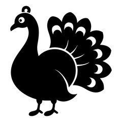 vector illustration of a turkey
