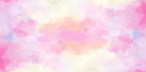 Colorful ink and pastel and stone textures, seamless watercolor paper texture, neon and ombre effects. .subtle watercolor pink yellow blue gradient illustration.