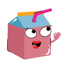 Inkpot Vector Sticker. Eps 10 File 