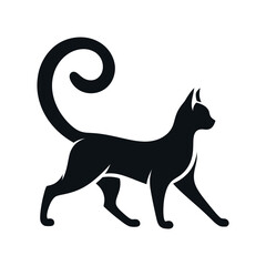 cat silhouette vector