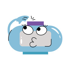 Pencil sharpener Vector Sticker. Eps 10 File 