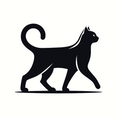 cat silhouette vector