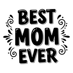 Bold, fun graphic design perfect for Mother's Day or general appreciation.  Use for social media, apparel, or merchandise.