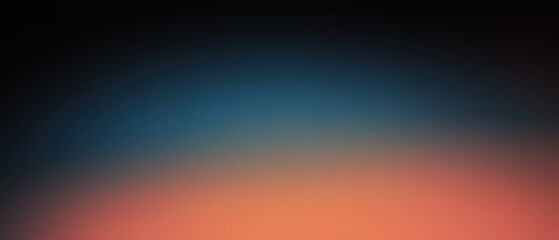 Abstract background gradient with soft colors of orange, blue, and black creating a modern aesthetic for design, photography, and digital artwork projects.