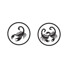 two scorpion icons
