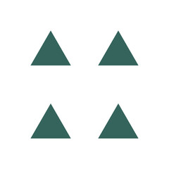 geometric triangle pattern design