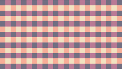 Highlight interiors with gingham pastel tones for decorative backgrounds.