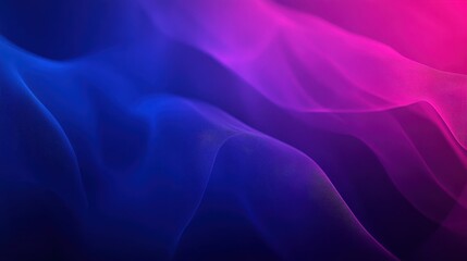 Obraz premium Abstract gradient background with flowing waves in blue and pink tones, creating a vibrant and modern design for web, mobile, and graphic projects.