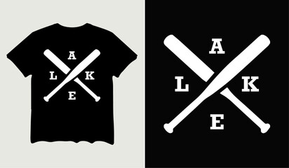 Crossed paddles light t-shirt design for t-shirt quotes or poster svg printable cut file	