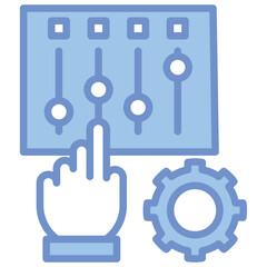 Obraz premium Control Icon