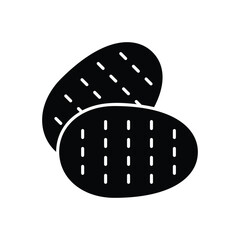 Potato Icon vector stock illustration