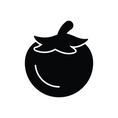 Tomato Icon vector stock illustration