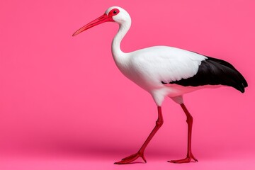 Obraz premium surreal animals advertisement, product-focused style, elegant tone, social media ad, hero shot, studio lighting, pastel tones, dramatic mood, macro shot, natural background