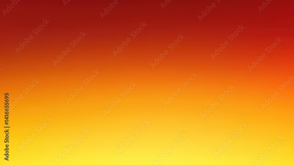 Poster sunset gradient background with vibrant shades of orange and yellow for design, website, or presenta