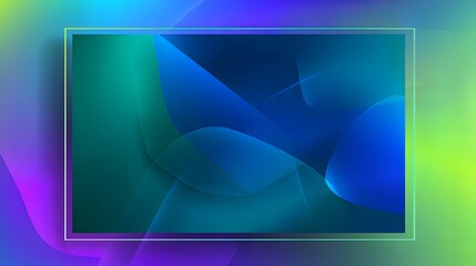 A dreamy gradient frame, like a watercolor sky on a lazy afternoon.