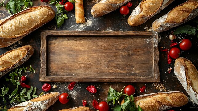 Celebrate Bastille Day with a rustic frame, highlighting joyous culinary moments.