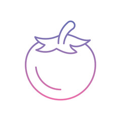 Tomato Icon vector stock illustration