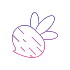 Beetroot Icon vector stock illustration