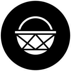 Vector Design Picnic Basket Icon Style