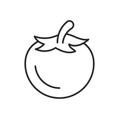 Tomato Icon vector stock illustration