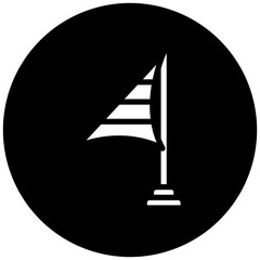 Vector Design Flag Icon Style