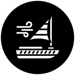 Vector Design Windsurf Icon Style