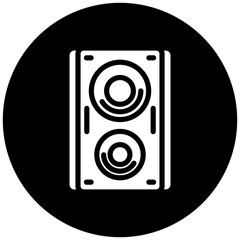 Vector Design Speakers Icon Style