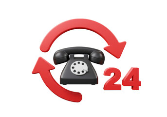 Isolated 24 Hour Telephone Support Service