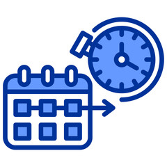 Obraz premium Time Line Icon