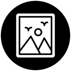 Photo Frame Icon Style