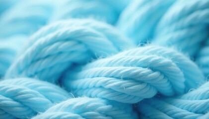 Soft, pale blue yarn texture Close-up detail showing fluffy fibers , pastel, soft