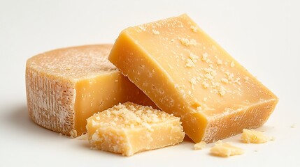 Naklejka premium Gourmet Cheese Selection, Delicious Dairy Product