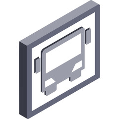 Bus Station Illustration