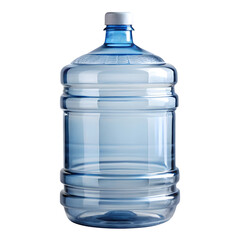 Gallon Water Bottle Isolated On White Background
