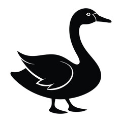 Swan Bird Silhouette