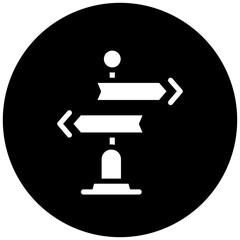 Directional Sign Icon Style