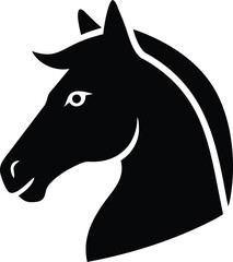 horse head silhouette