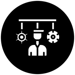 Balance Work Icon Style