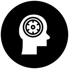 Mental Control Icon Style