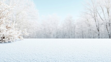 Obraz premium Winter wonderland landscape