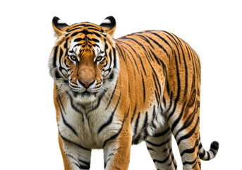 Fototapeta premium Isolated Tiger Stance