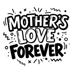 Fototapeta premium Bold, hand-drawn typography with 