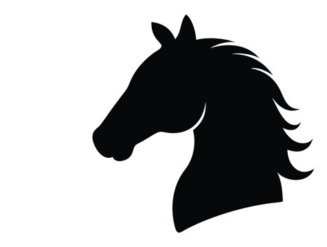 horse head silhouette