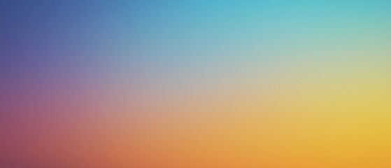 Naklejka premium Gradient background abstract colorful design with blue orange yellow hues for website banners, social media posts, business presentations, and graphic projects.