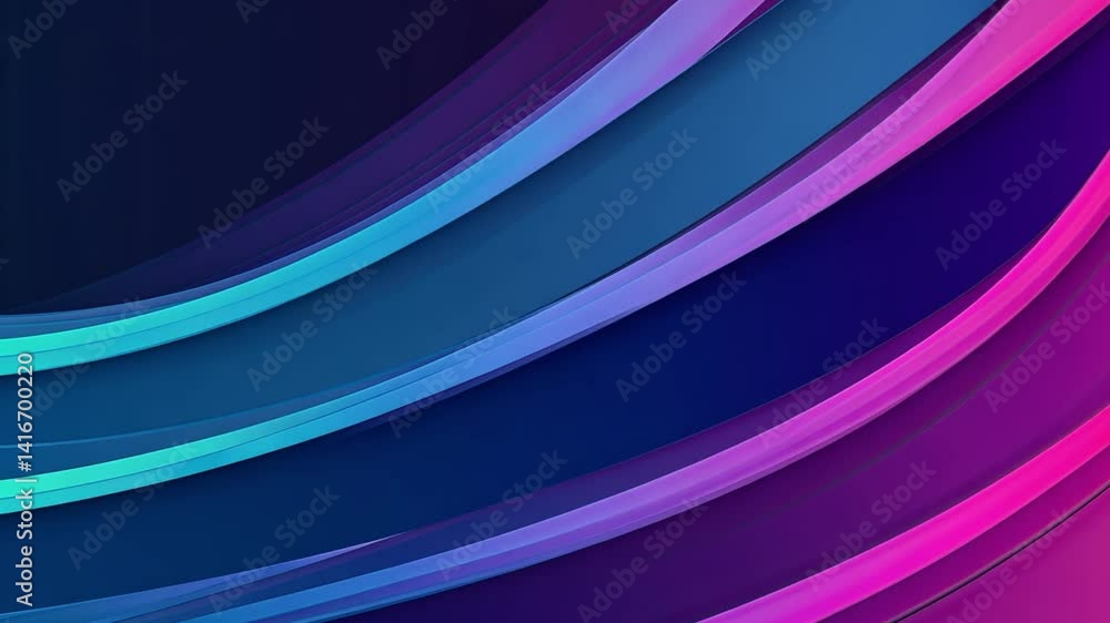 Poster colorful abstract background with vibrant light streaks and bokeh effects, creating dynamic and ener