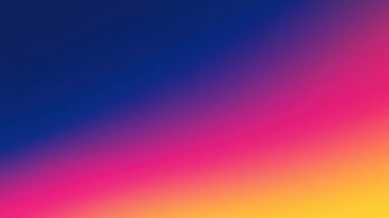 Obraz premium Gradient abstract background in vibrant colors blue, pink, and yellow for creative design, website, social media graphics, and marketing projects.